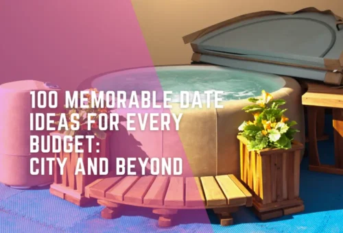 hot tub with flowers as a date idea